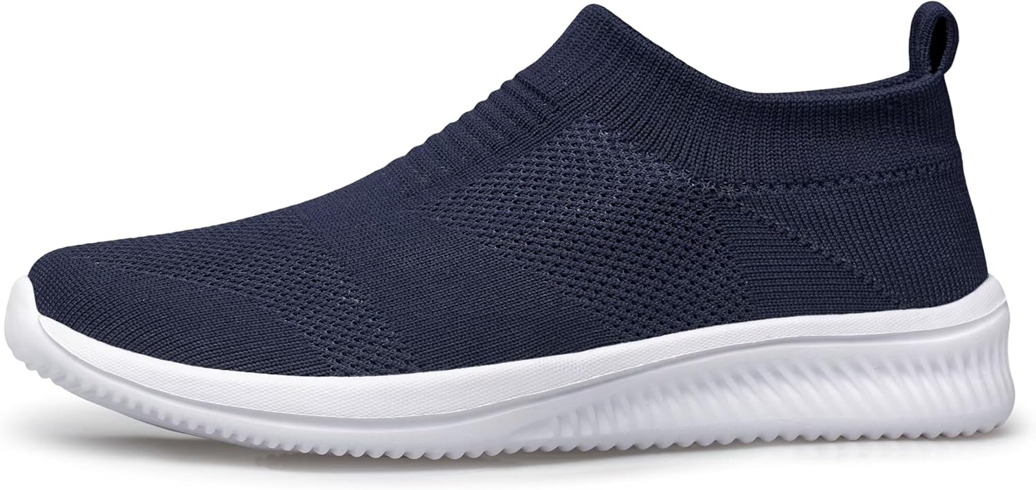 Walking Shoes Women Casual Sock Sneakers Lightweight Comfy Breathable Pull-on Zapatillas de Mujer